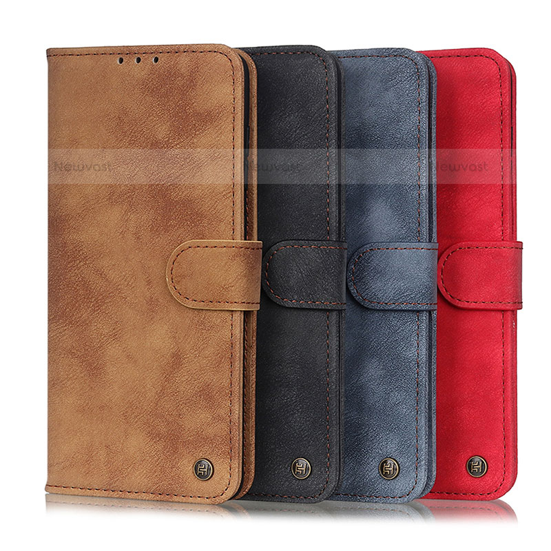 Leather Case Stands Flip Cover Holder N03P for Samsung Galaxy S23 Plus 5G