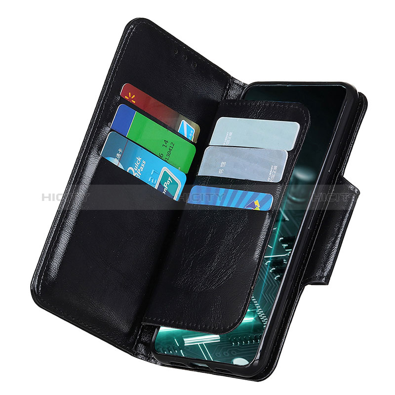 Leather Case Stands Flip Cover Holder N04P for Samsung Galaxy A05s
