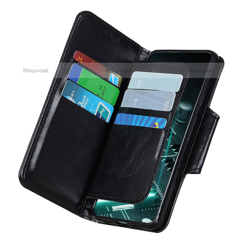 Leather Case Stands Flip Cover Holder N04P for Samsung Galaxy XCover 5 SM-G525F