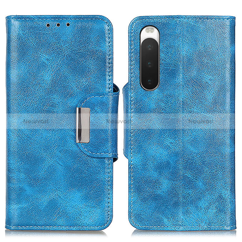 Leather Case Stands Flip Cover Holder N04P for Sony Xperia 10 IV