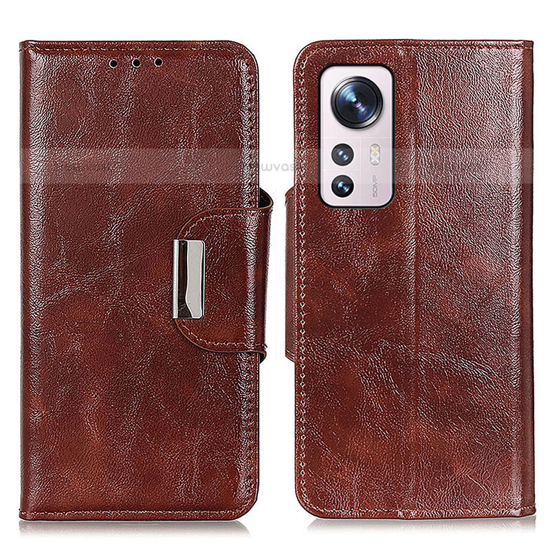 Leather Case Stands Flip Cover Holder N04P for Xiaomi Mi 12S 5G