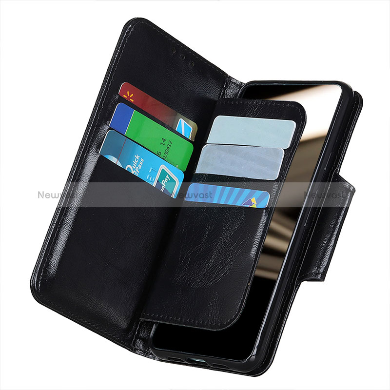 Leather Case Stands Flip Cover Holder N04P for Xiaomi Redmi 10C 4G
