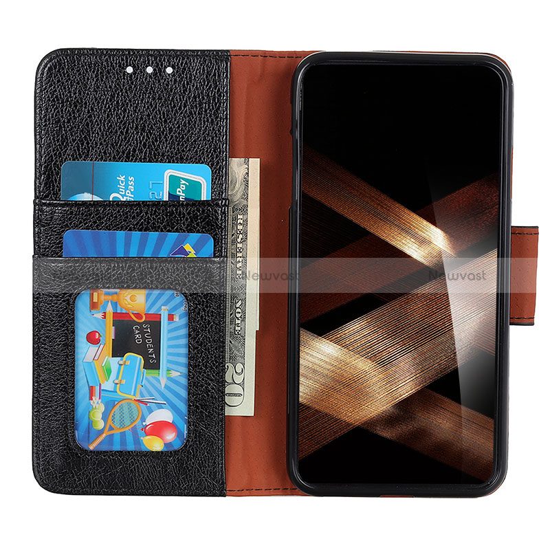 Leather Case Stands Flip Cover Holder N05P for Google Pixel 8a 5G