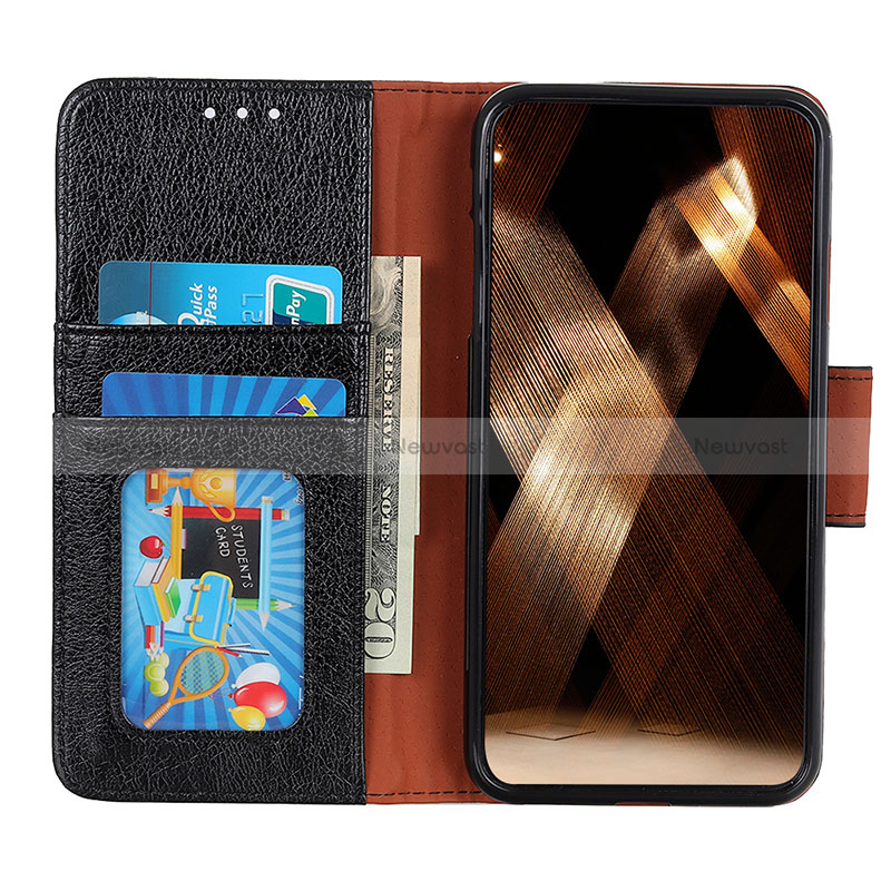 Leather Case Stands Flip Cover Holder N05P for Huawei Nova 11 Pro