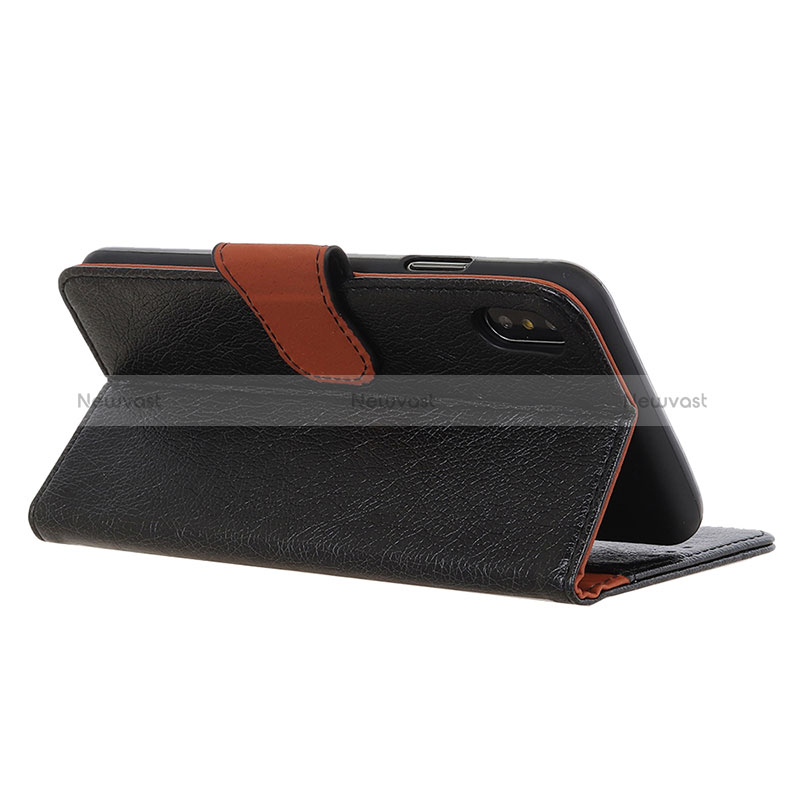 Leather Case Stands Flip Cover Holder N05P for Nokia C110