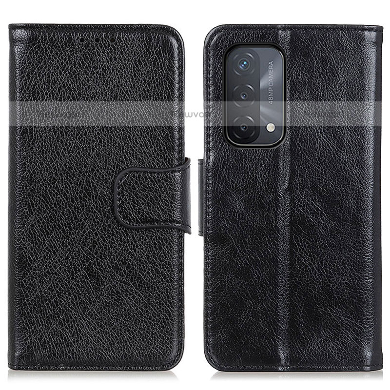 Leather Case Stands Flip Cover Holder N05P for OnePlus Nord N200 5G
