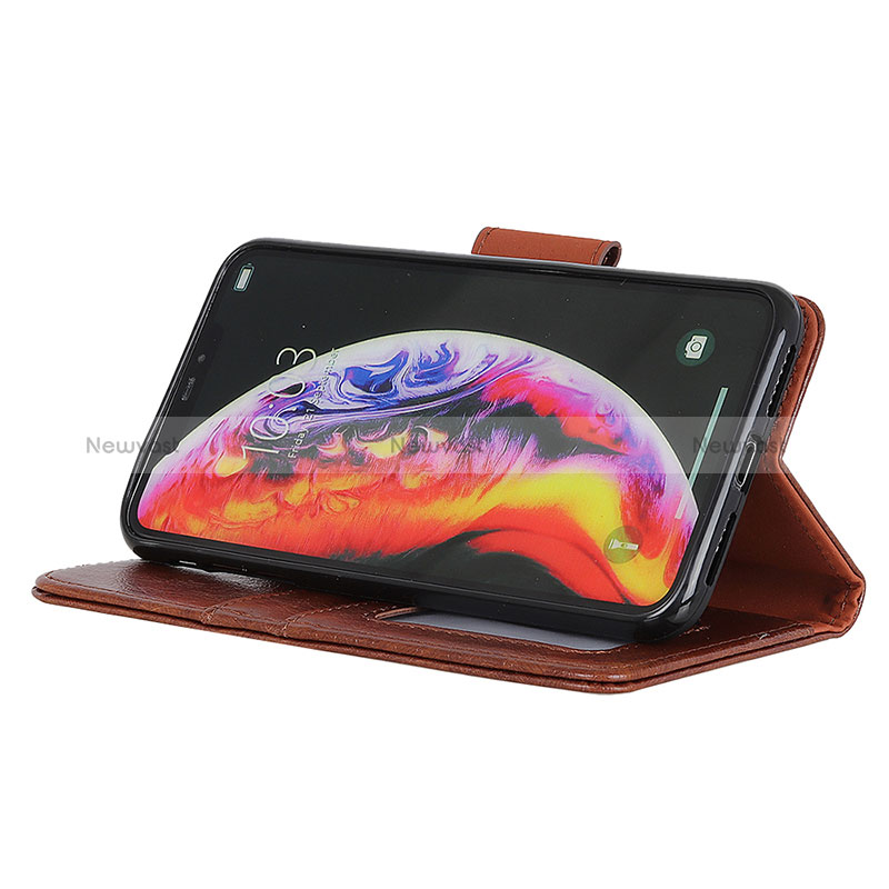 Leather Case Stands Flip Cover Holder N05P for Oppo Reno7 Pro 5G