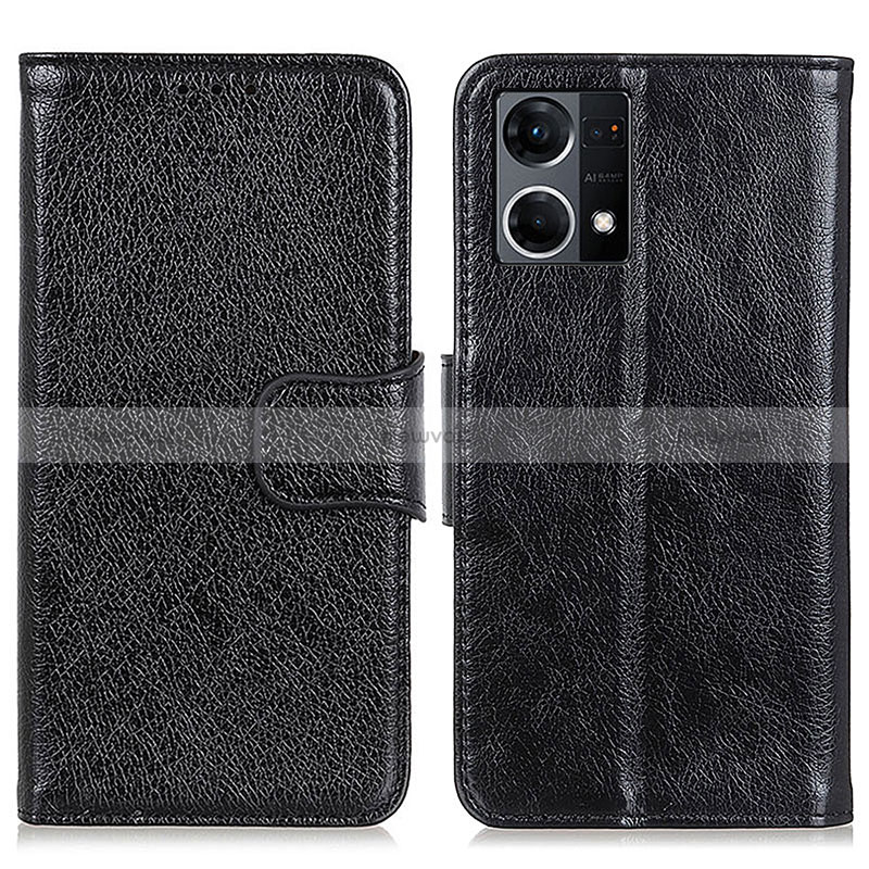 Leather Case Stands Flip Cover Holder N05P for Oppo Reno8 4G