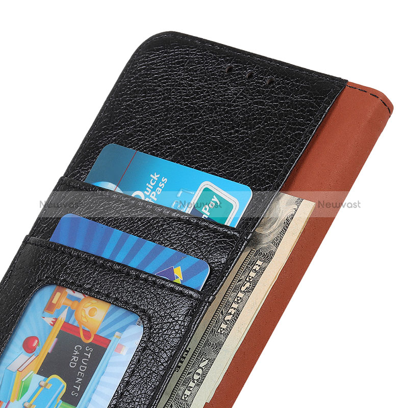 Leather Case Stands Flip Cover Holder N05P for Realme GT2 Pro 5G