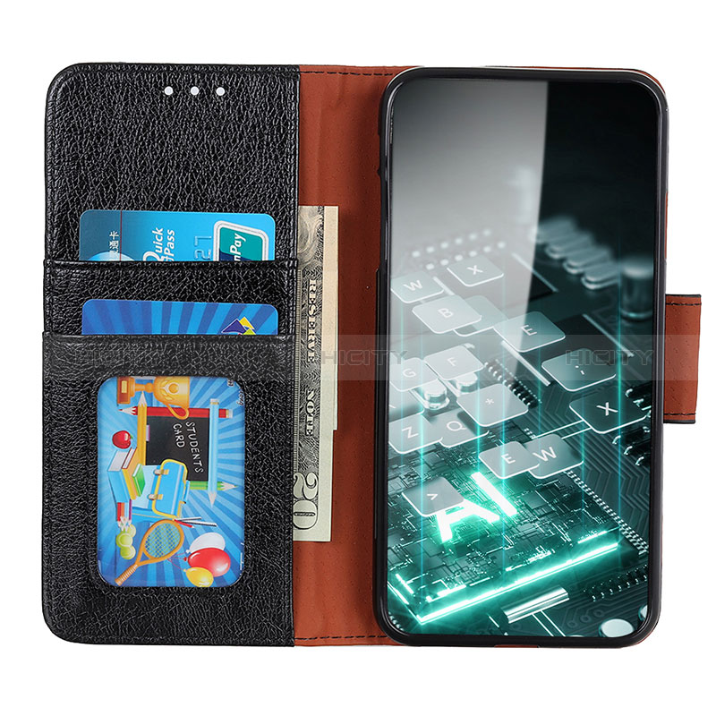 Leather Case Stands Flip Cover Holder N05P for Samsung Galaxy A05s