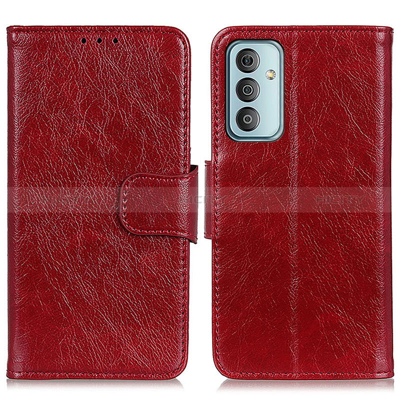 Leather Case Stands Flip Cover Holder N05P for Samsung Galaxy M13 4G
