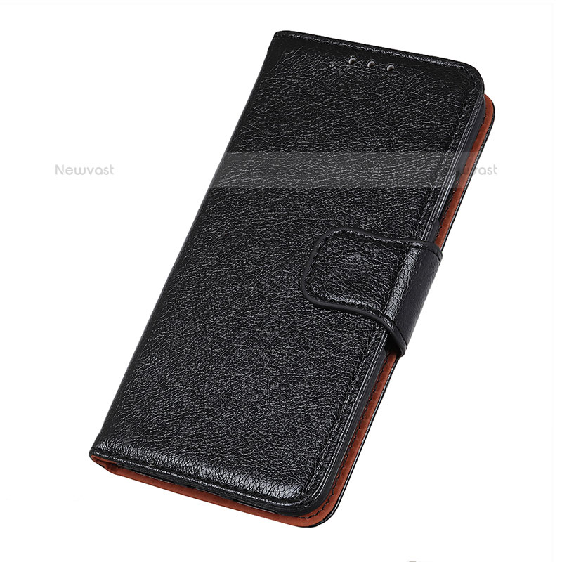 Leather Case Stands Flip Cover Holder N05P for Samsung Galaxy S22 5G