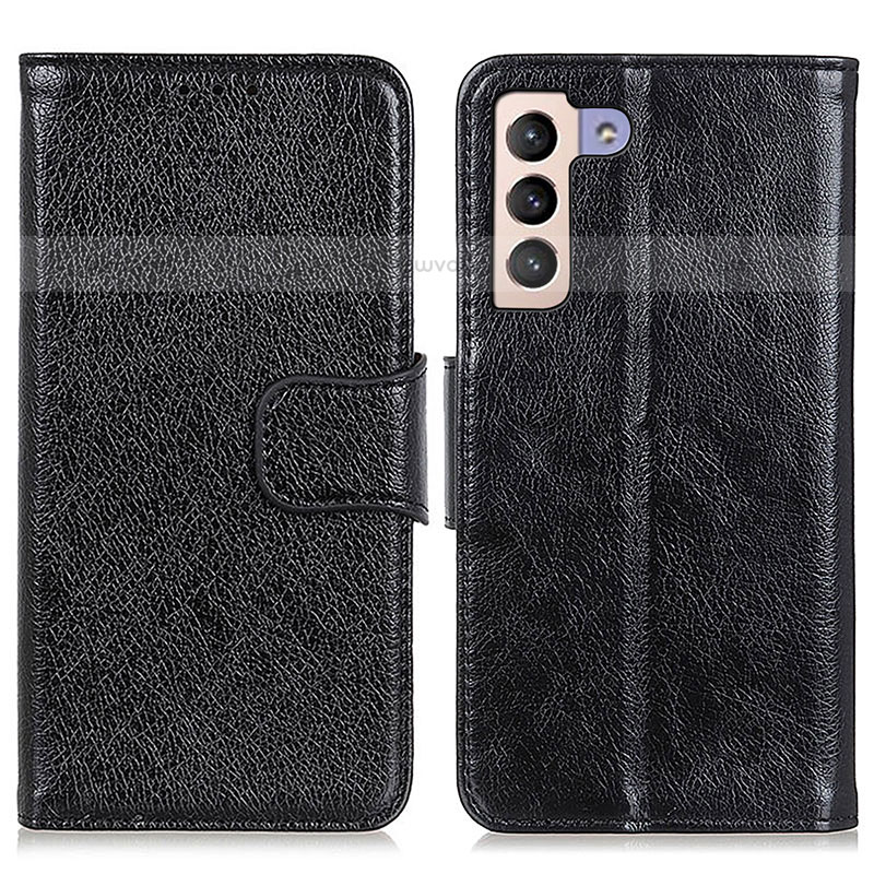 Leather Case Stands Flip Cover Holder N05P for Samsung Galaxy S23 5G