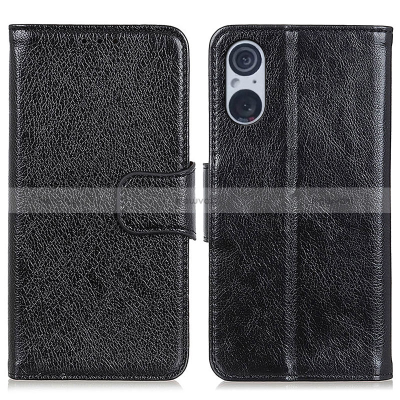 Leather Case Stands Flip Cover Holder N05P for Sony Xperia 5 V