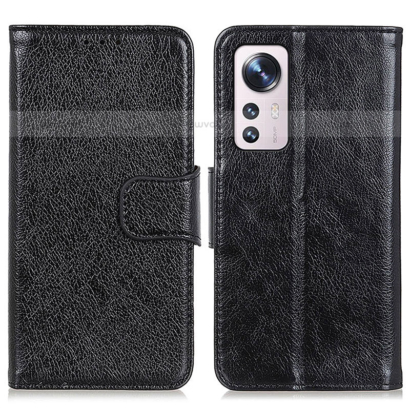 Leather Case Stands Flip Cover Holder N05P for Xiaomi Mi 12 Pro 5G