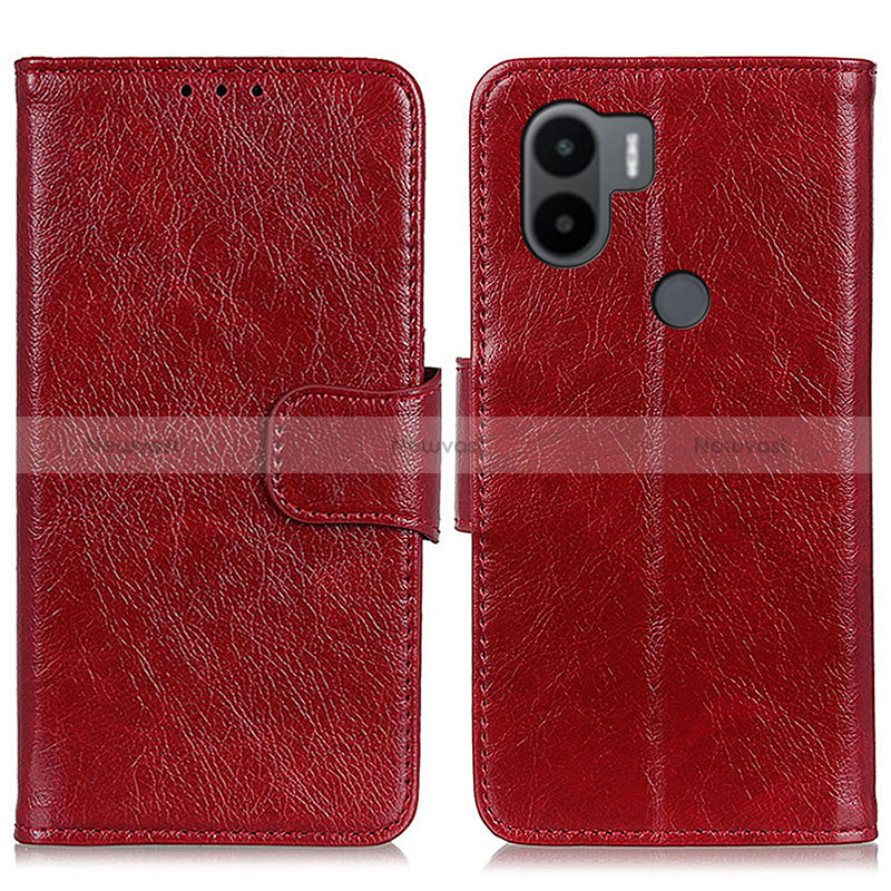 Leather Case Stands Flip Cover Holder N05P for Xiaomi Redmi A1 Plus