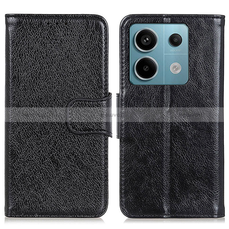 Leather Case Stands Flip Cover Holder N05P for Xiaomi Redmi Note 13 Pro 5G