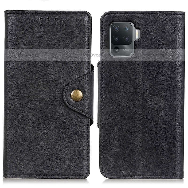 Leather Case Stands Flip Cover Holder N06P for Oppo A94 4G