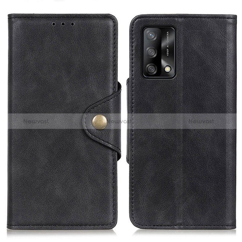 Leather Case Stands Flip Cover Holder N06P for Oppo A95 4G