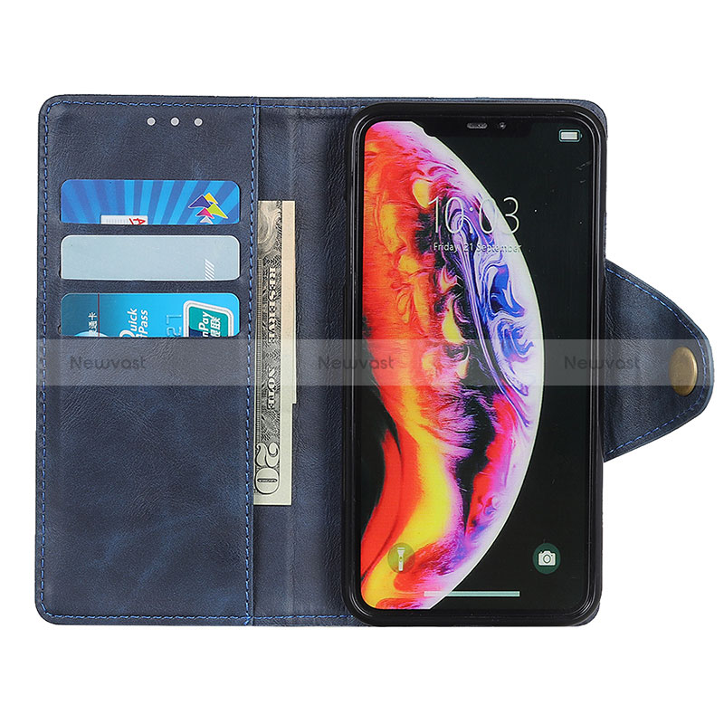 Leather Case Stands Flip Cover Holder N06P for Oppo Reno6 Pro 5G