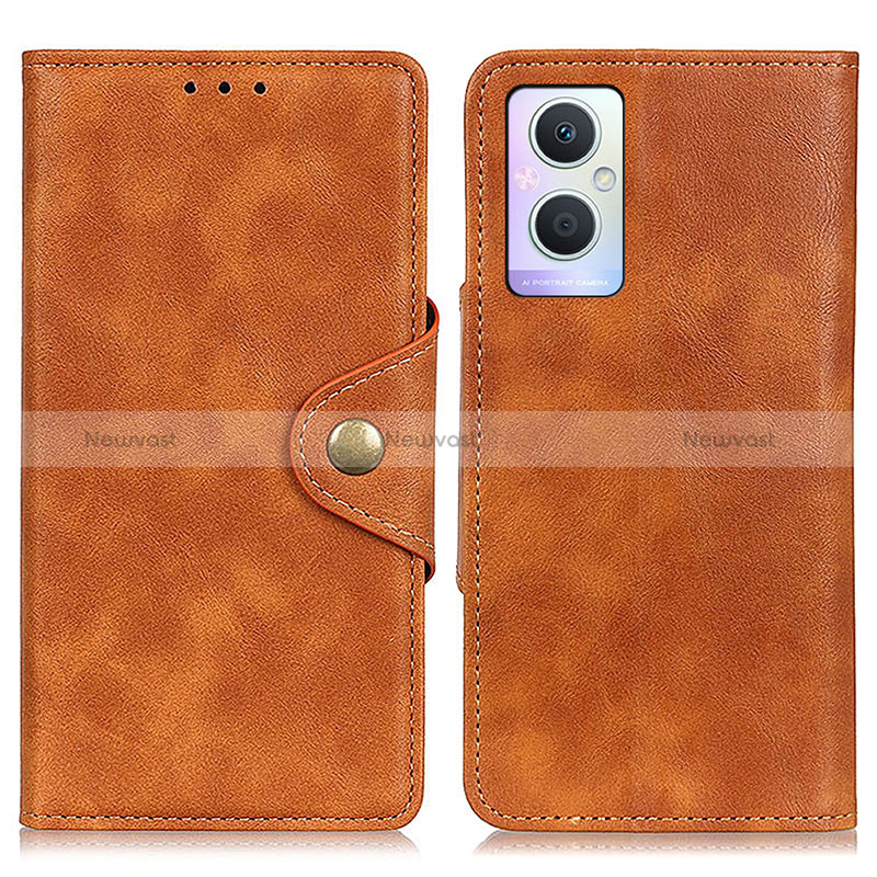 Leather Case Stands Flip Cover Holder N06P for Oppo Reno7 Lite 5G