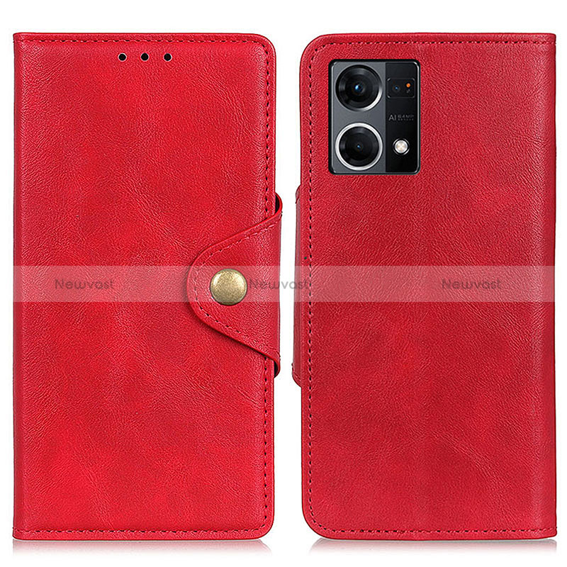 Leather Case Stands Flip Cover Holder N06P for Oppo Reno8 4G