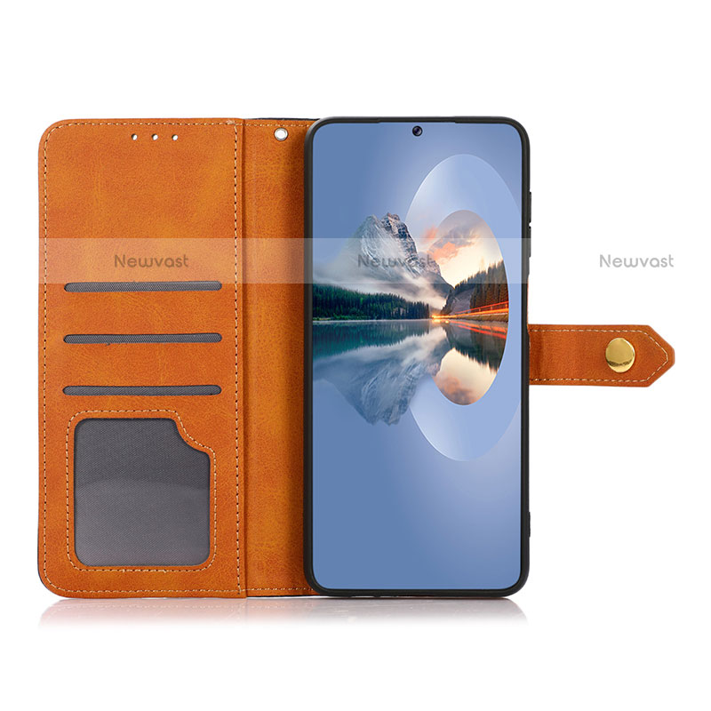 Leather Case Stands Flip Cover Holder N07P for Motorola Moto E20
