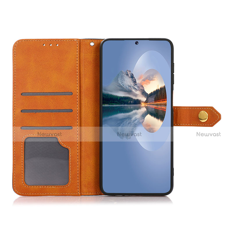 Leather Case Stands Flip Cover Holder N07P for Motorola Moto G Pure