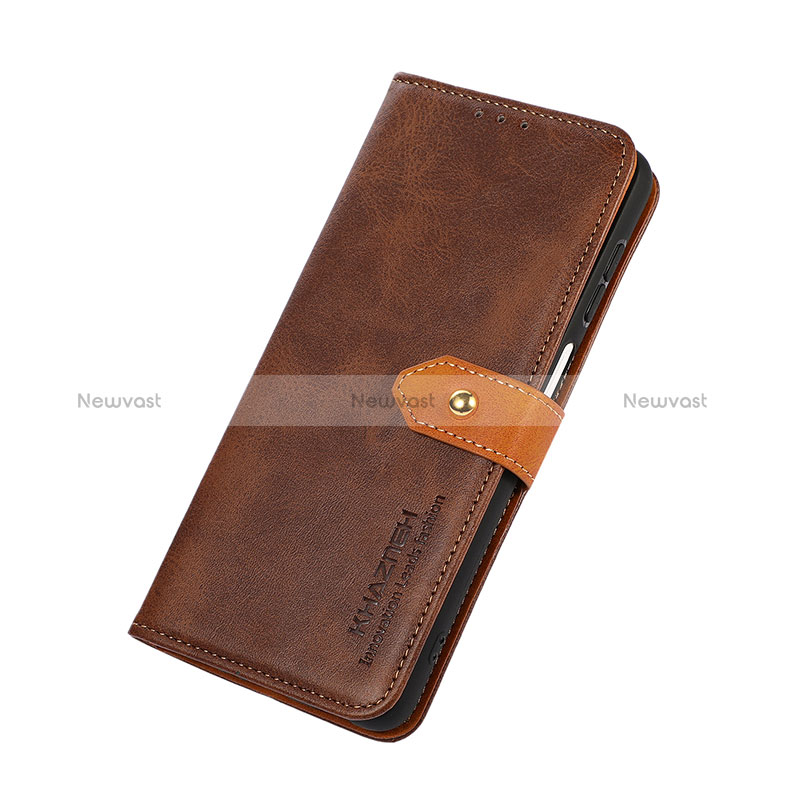 Leather Case Stands Flip Cover Holder N07P for Oppo Reno7 Z 5G