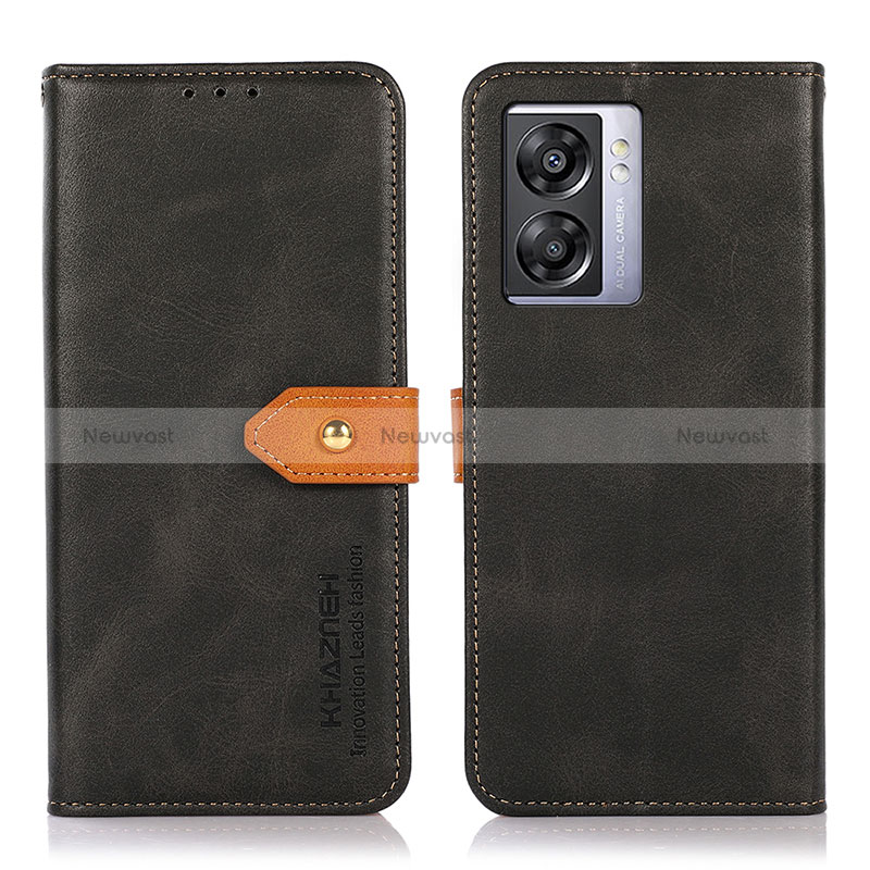 Leather Case Stands Flip Cover Holder N07P for Realme V23i 5G