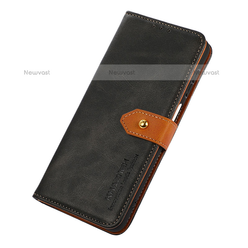 Leather Case Stands Flip Cover Holder N07P for Samsung Galaxy A12