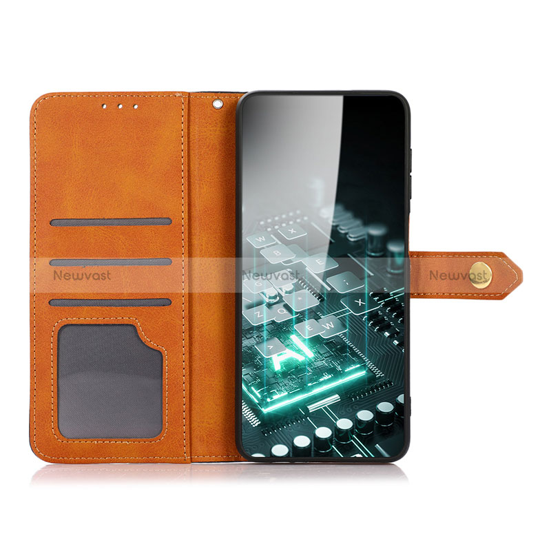 Leather Case Stands Flip Cover Holder N07P for Samsung Galaxy M12