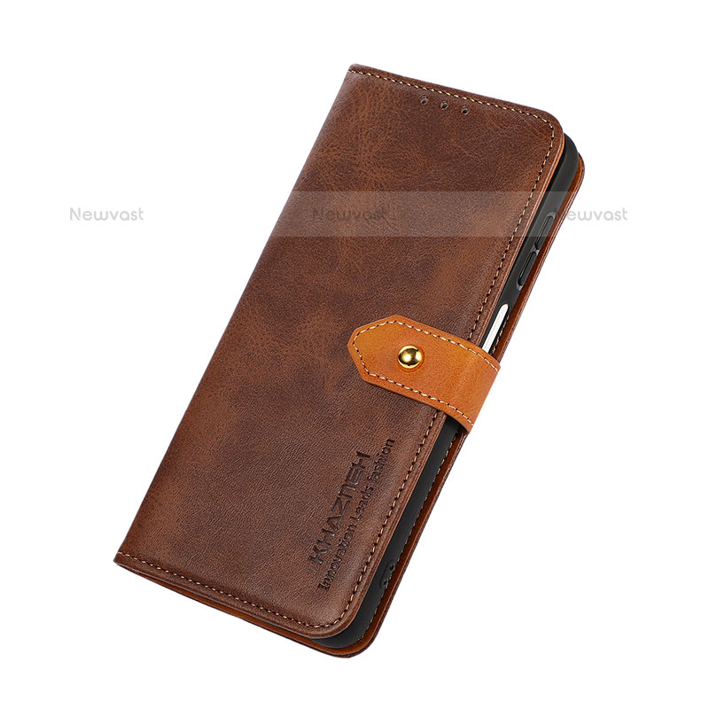 Leather Case Stands Flip Cover Holder N07P for Samsung Galaxy S21 Plus 5G