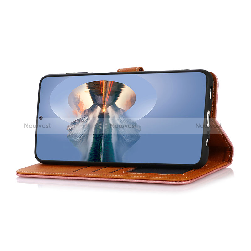 Leather Case Stands Flip Cover Holder N07P for Sony Xperia 10 IV