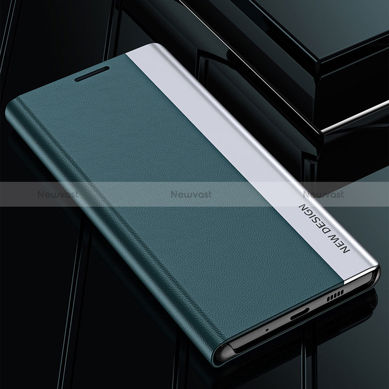 Leather Case Stands Flip Cover Holder Q01H for Xiaomi Mi 10T Lite 5G