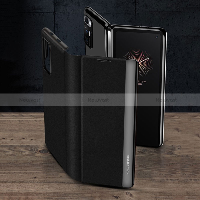 Leather Case Stands Flip Cover Holder Q01H for Xiaomi Mix Fold 5G