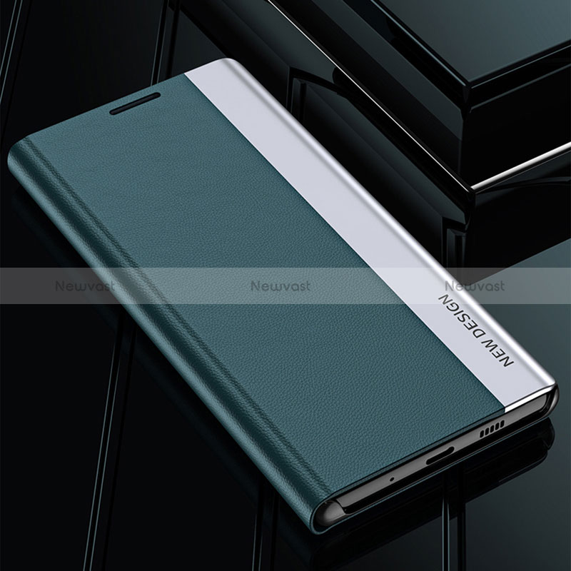Leather Case Stands Flip Cover Holder Q01H for Xiaomi Redmi Note 12 5G