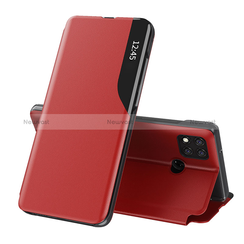Leather Case Stands Flip Cover Holder Q02H for Xiaomi Redmi 9C