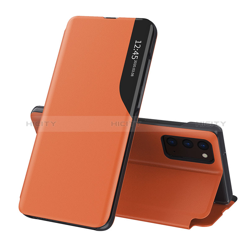 Leather Case Stands Flip Cover Holder QH1 for Samsung Galaxy A05s