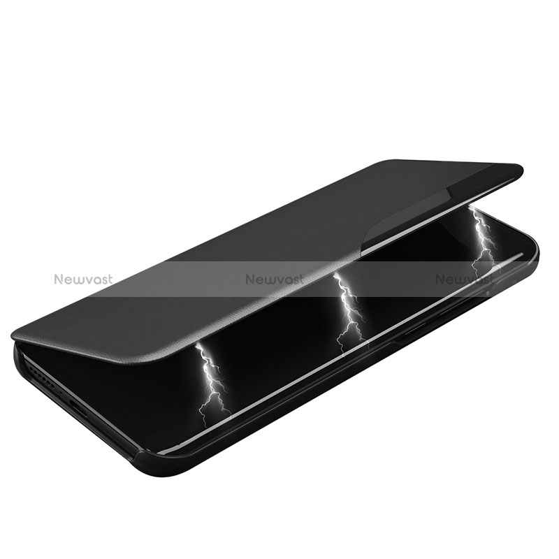 Leather Case Stands Flip Cover Holder QH1 for Samsung Galaxy A14 5G