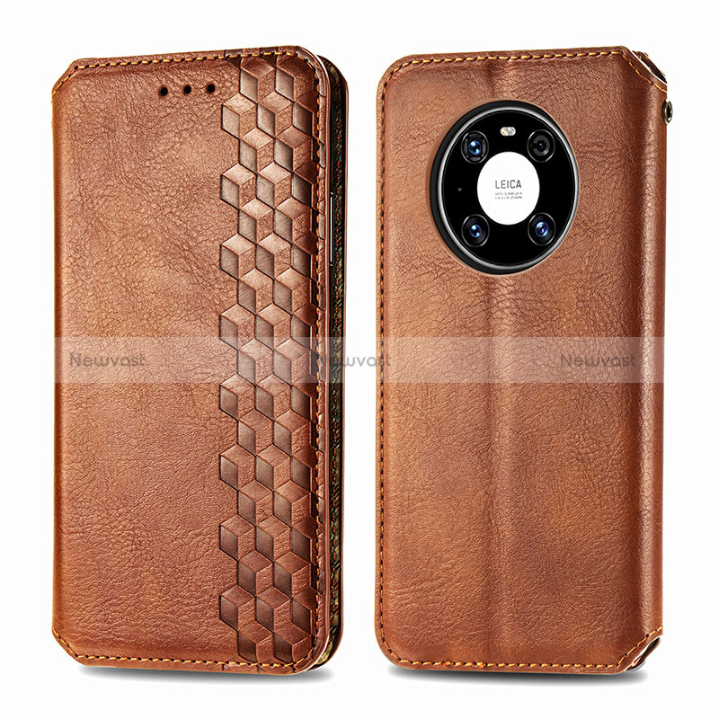 Leather Case Stands Flip Cover Holder S01D for Huawei Mate 40