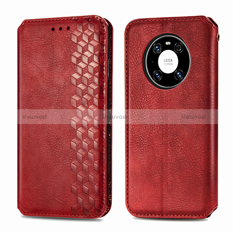 Leather Case Stands Flip Cover Holder S01D for Huawei Mate 40