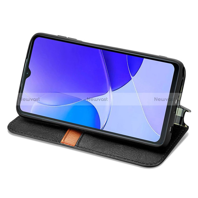 Leather Case Stands Flip Cover Holder S01D for Huawei Nova Y91