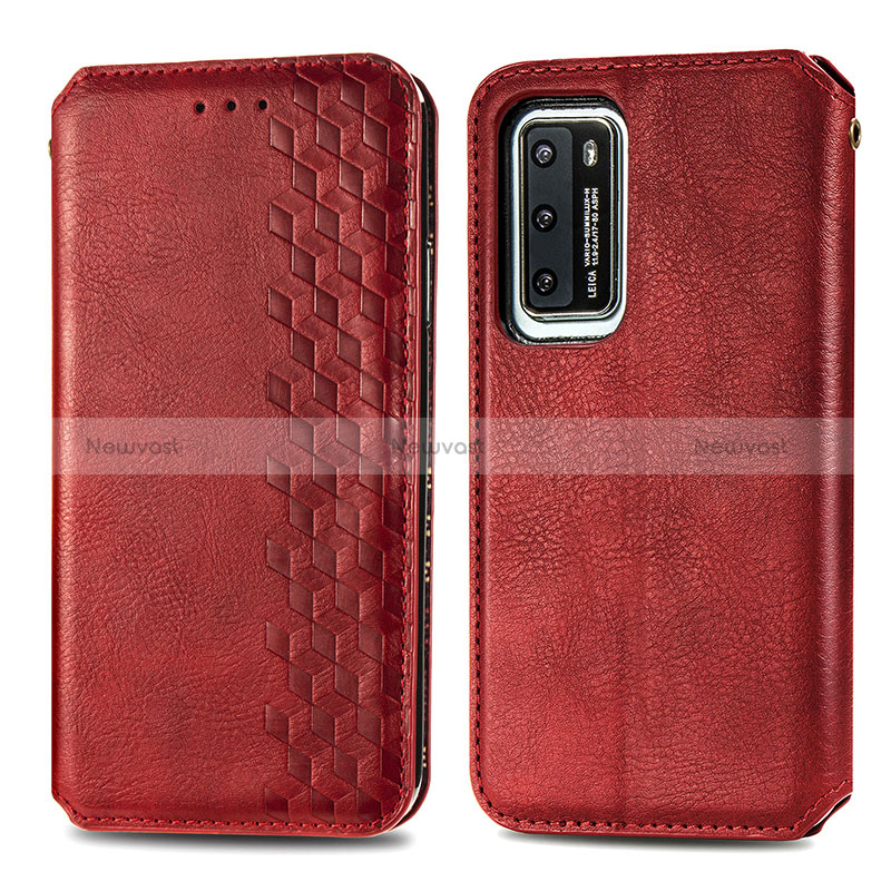 Leather Case Stands Flip Cover Holder S01D for Huawei P40