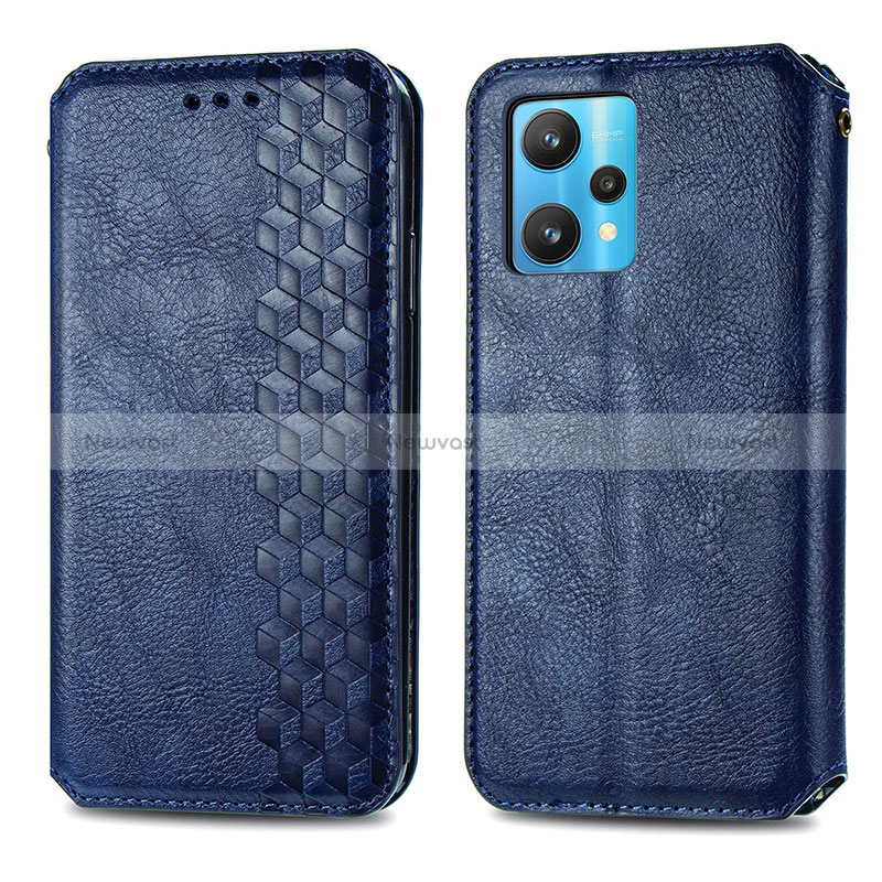 Leather Case Stands Flip Cover Holder S01D for Realme 9 5G
