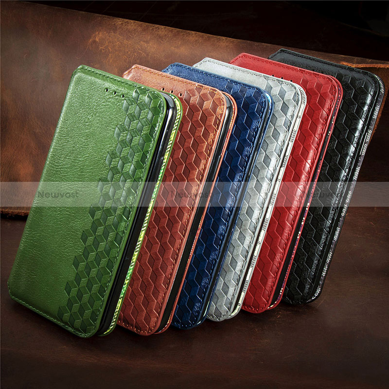Leather Case Stands Flip Cover Holder S01D for Samsung Galaxy A51 5G