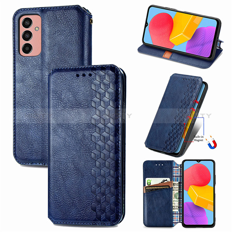 Leather Case Stands Flip Cover Holder S01D for Samsung Galaxy F13 4G