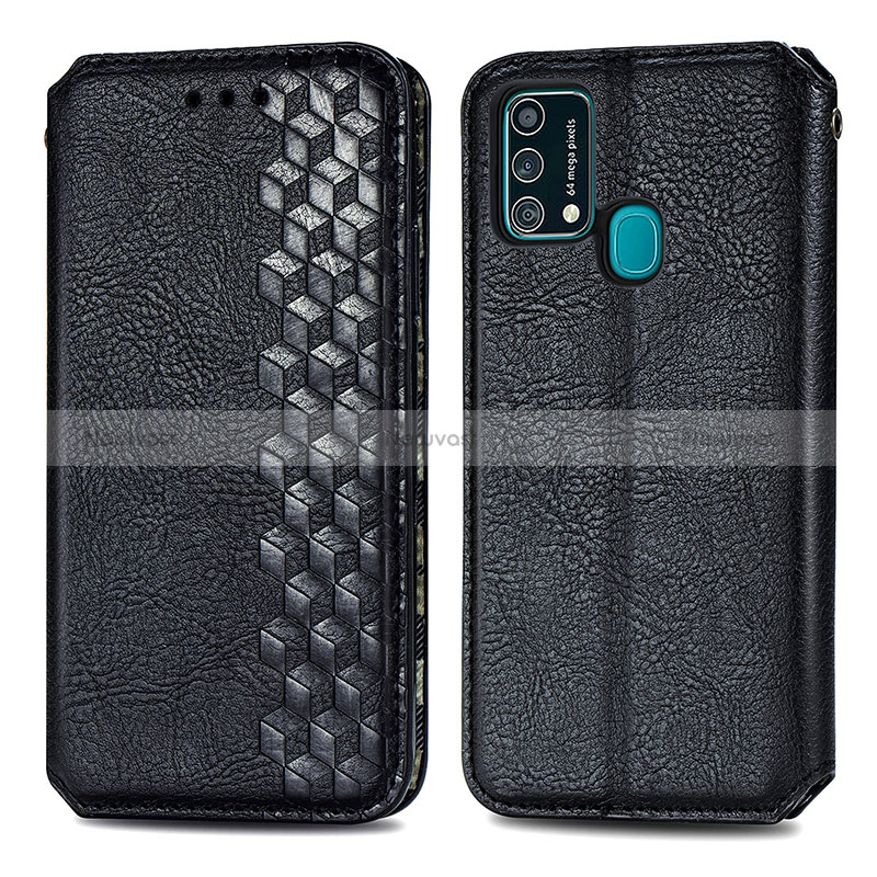 Leather Case Stands Flip Cover Holder S01D for Samsung Galaxy F41