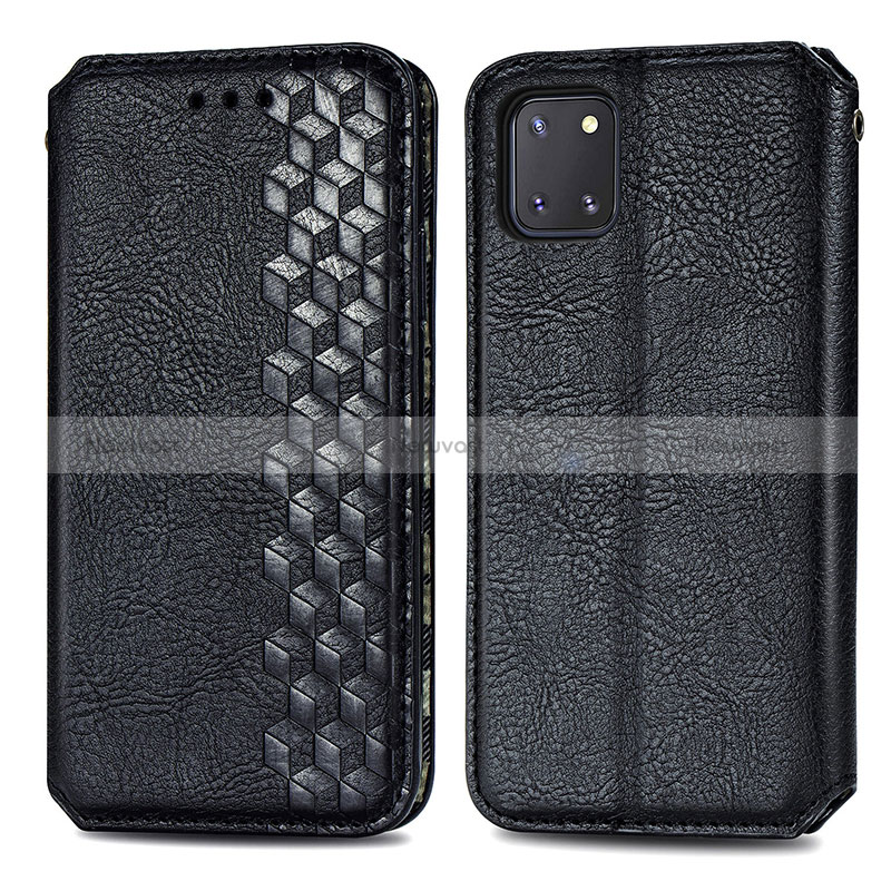 Leather Case Stands Flip Cover Holder S01D for Samsung Galaxy M60s