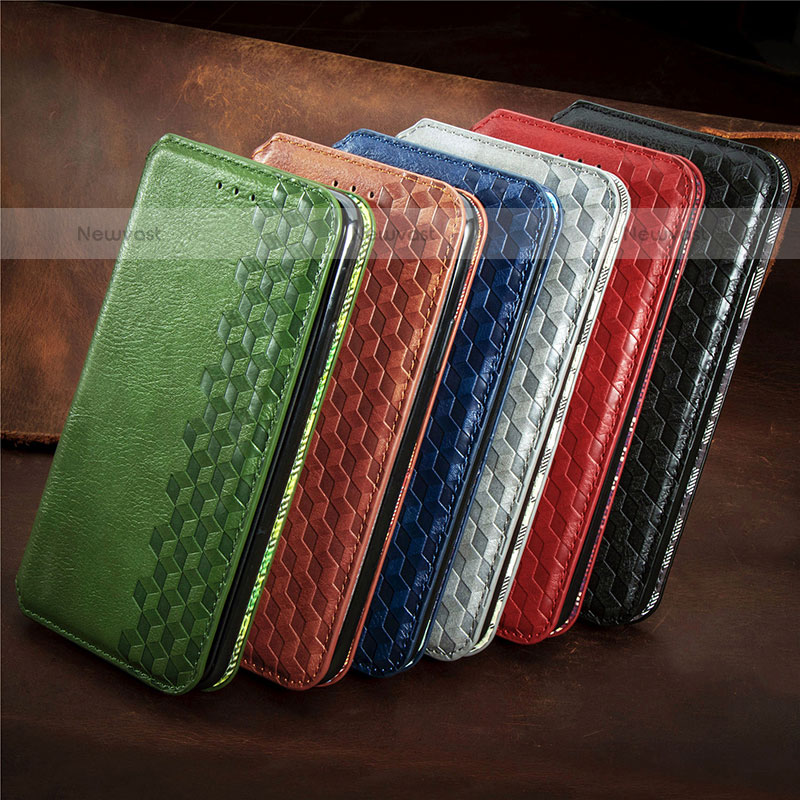 Leather Case Stands Flip Cover Holder S01D for Samsung Galaxy S20 Plus 5G